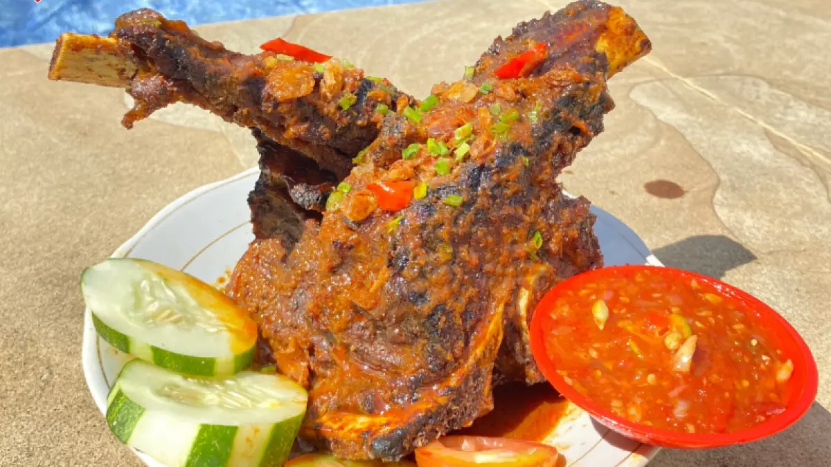 Menu iga bakar kukubima di Iga Bakar Obama (Instagram @igabakarobama)