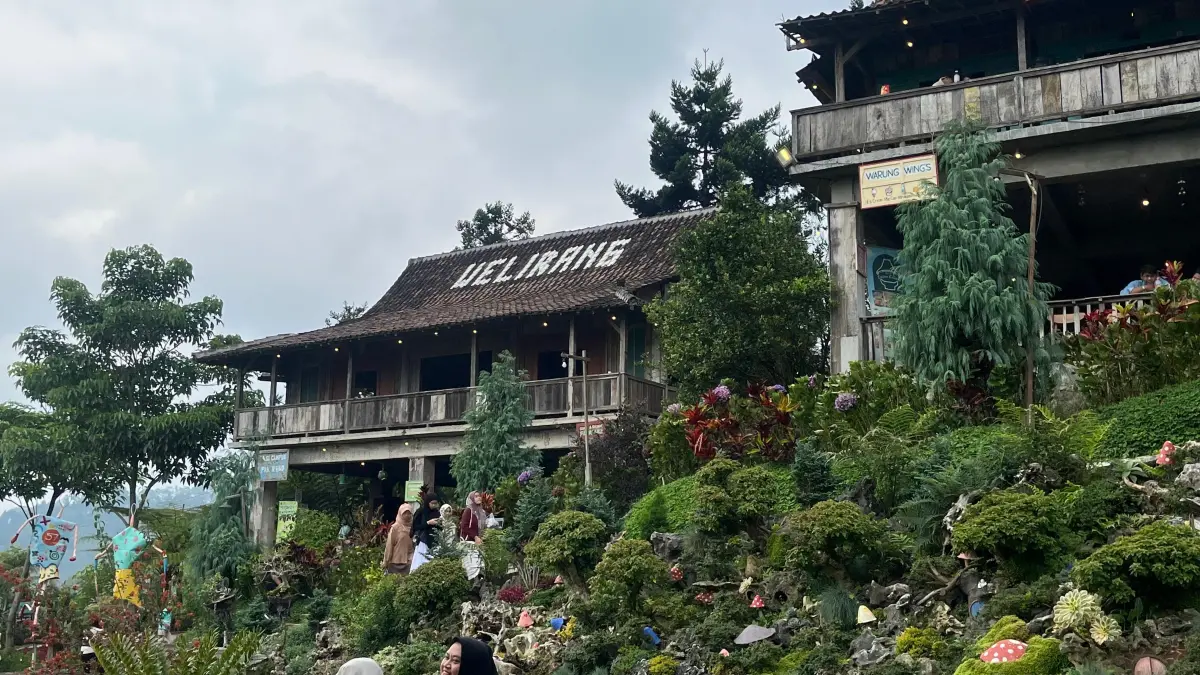 Omah Welirang di Wisata Dusun Kuliner (Sumber: Sekar Hayyu/Radar Batu)