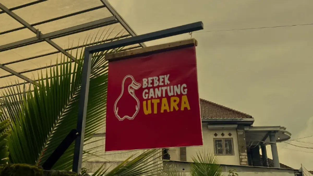 Hidden gem di Batu, Bebek Gantung Utara (Instagram @bebekgantung utara)