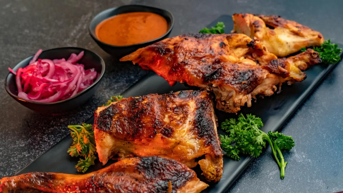 Ilustrasi ayam bakar (freepik).