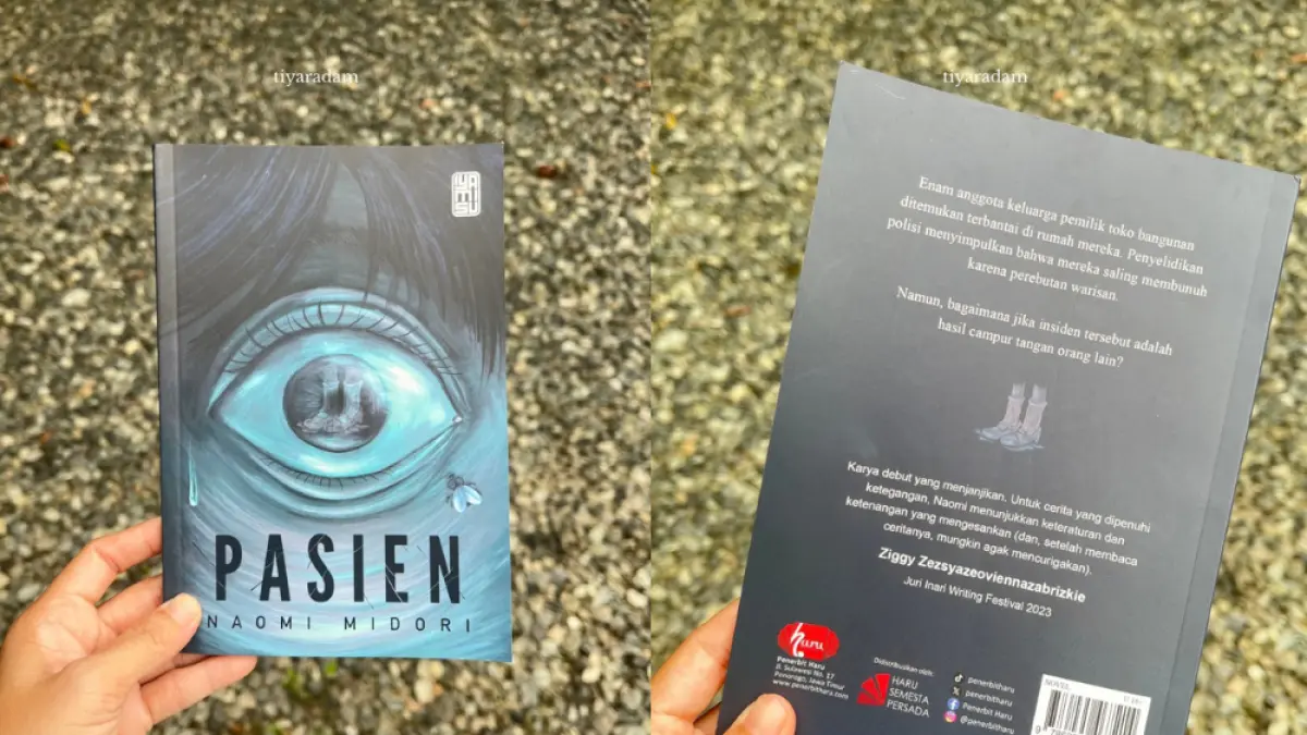 Novel Pasien Karya Naomi Midori (instagram/by.tiyaradam)