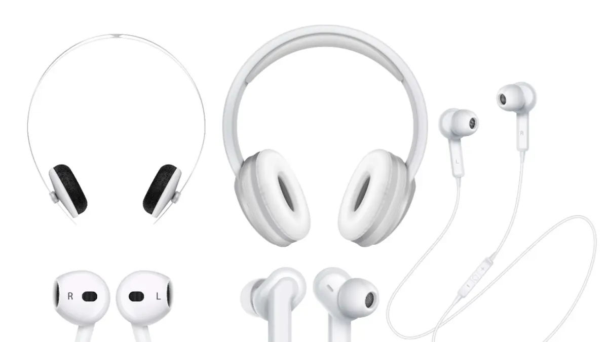 Headset kabel vs TWS (sumber foto: magnific)
