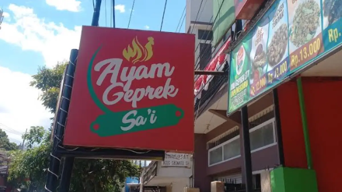 Ayam Geprek Sai (Google Maps @Yunan Irawan)