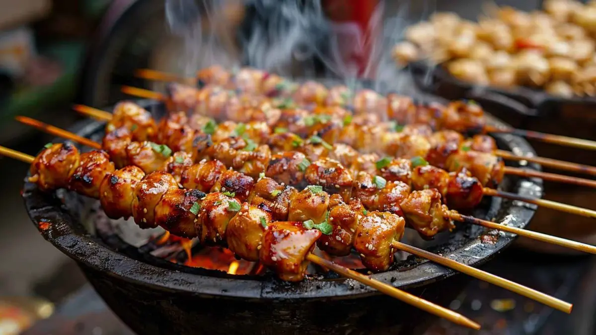 Ilustrasi sate kambing (sumber foto: magnific)
