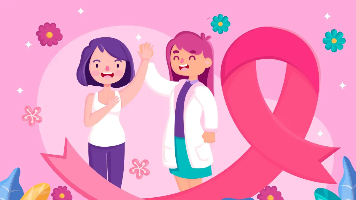 Illustrasi Perempuan Mengidap Kanker Serviks (Freepik