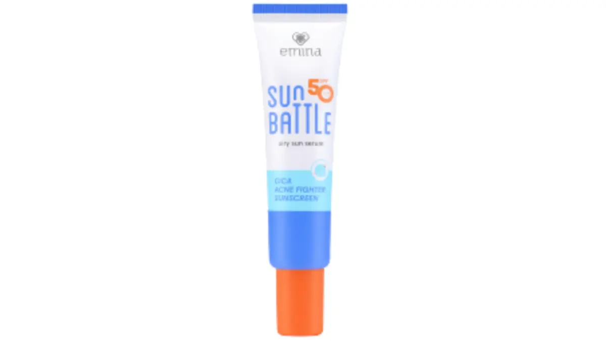 Emina Sun Battle SPF 50 PA++++ Cica Acne FIghter Sunscreen (eminacosmetics.com)