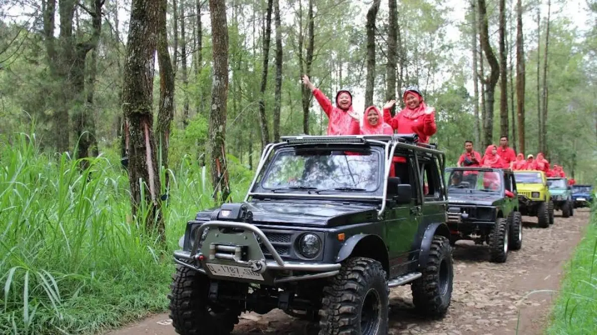 Suasana kegiatan Offroad di Coban Talun. (Google Maps: Offroad Coban Talun)