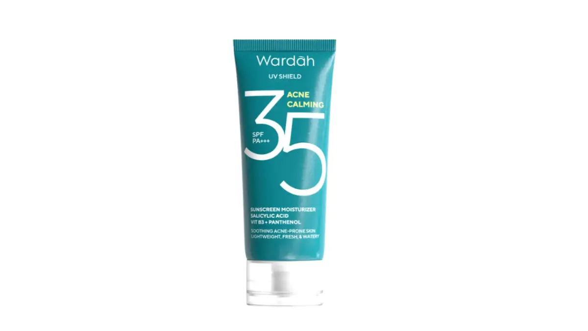 UV Shield Acne Calming Sunscreen Moisturizer SPF35 PA+++ (wardahbeuty.com)