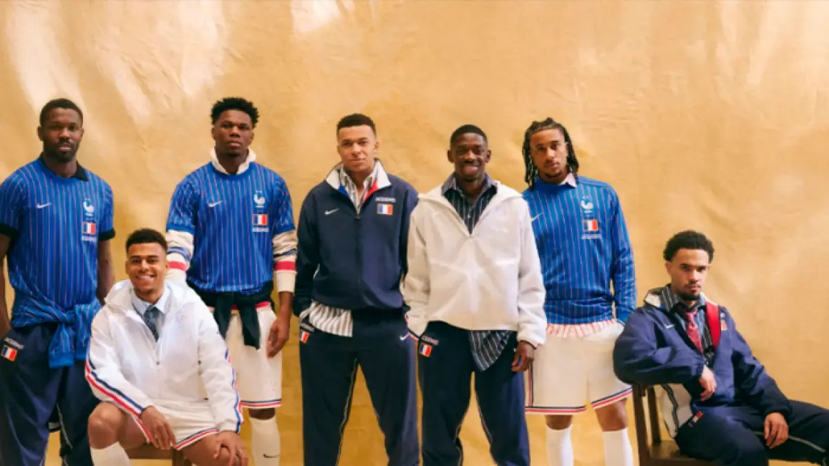 Koleksi jersey Nike X2 France x Jacquemus.
