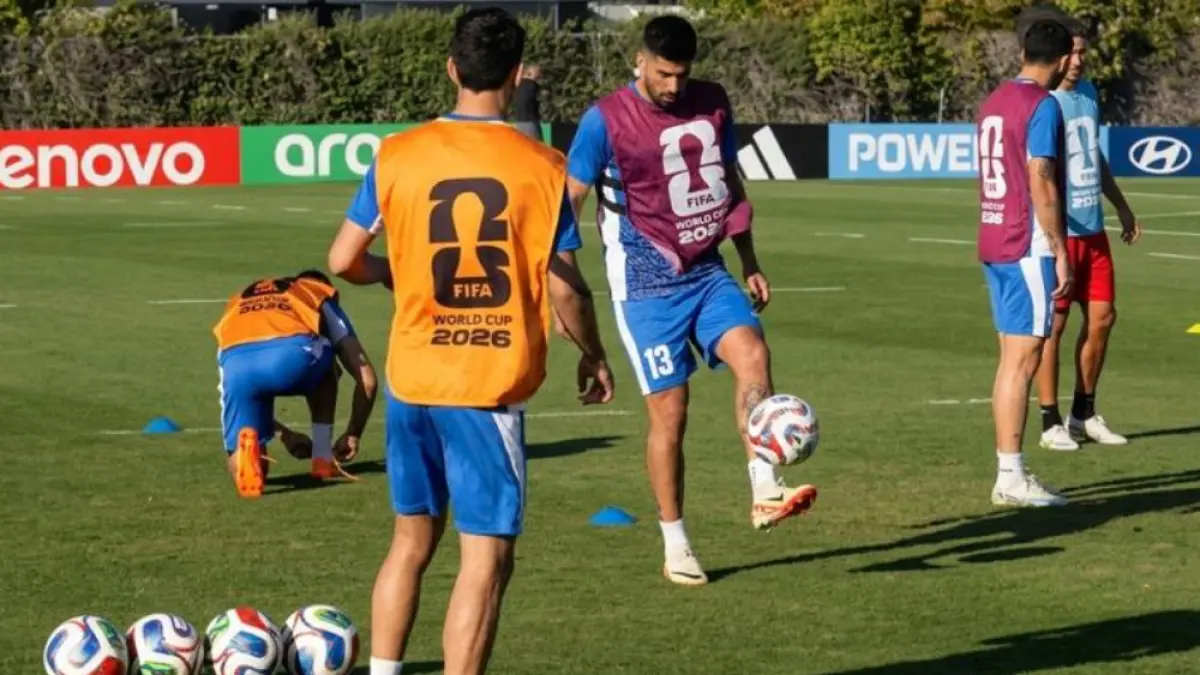 Tim nasional Iran melakukan latihan sebelum laga Piala Dunia 2026. (Istimewa).