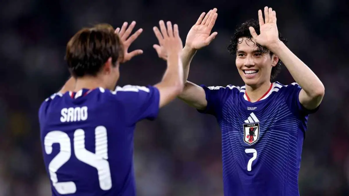 Skor 4-0 mengalahkan Tunisia, Jepang menempati posisi kedua di klasmen Grup F.