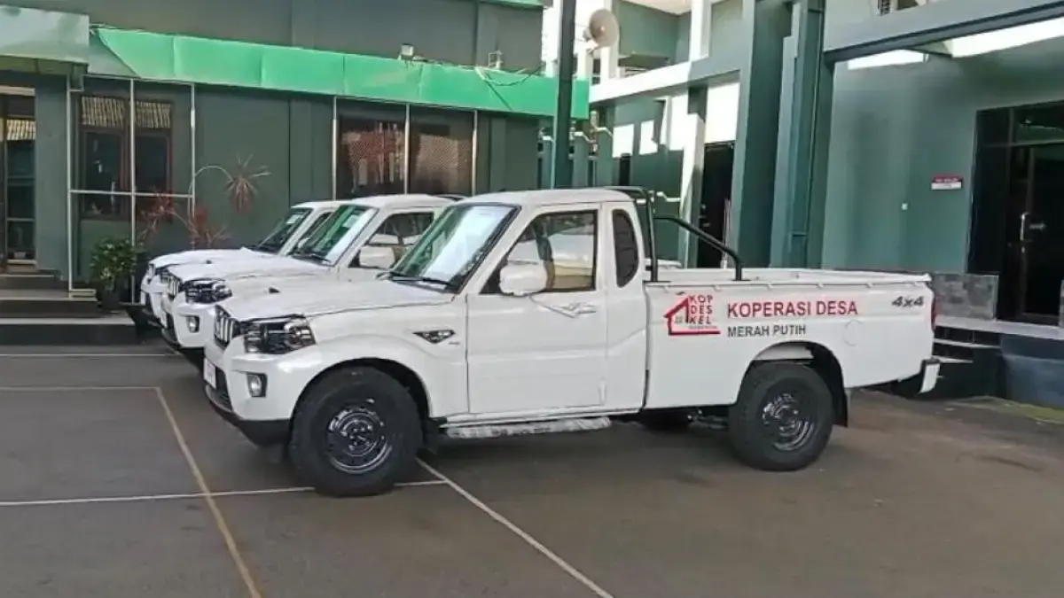 Mobil Pikap Koperasi Desa.(Sumber: Radar Tuban)