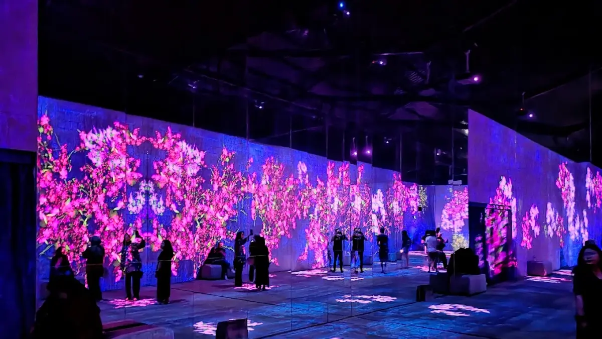 Teknologi Proyeksi Seni Digital di Milenial Glow Garden (Google Maps/Eric Putra)
