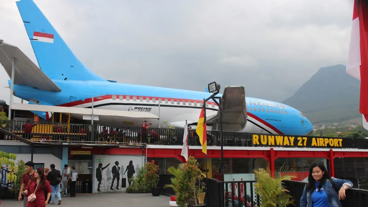 Zona Runway 27 di Museum Angkut (Google Maps/Matiuz Yeri)