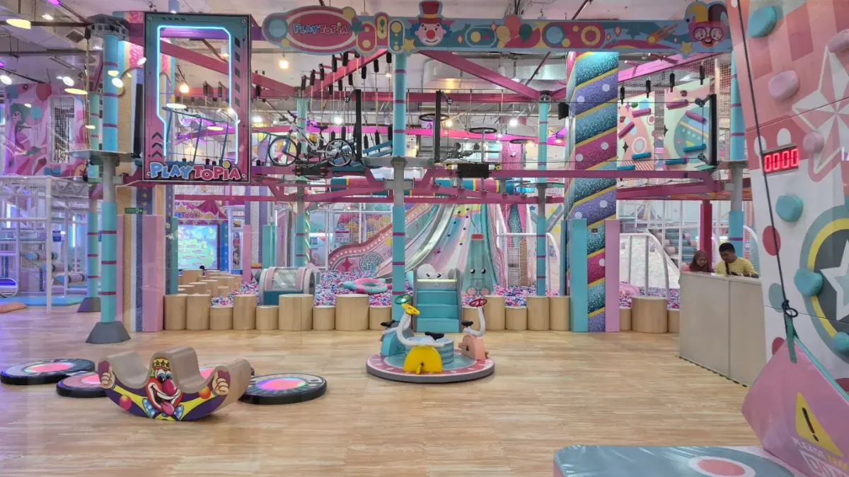 Zona bermain Playtopia yang berada di Malang Town Square (Google Maps/Ferry ch)