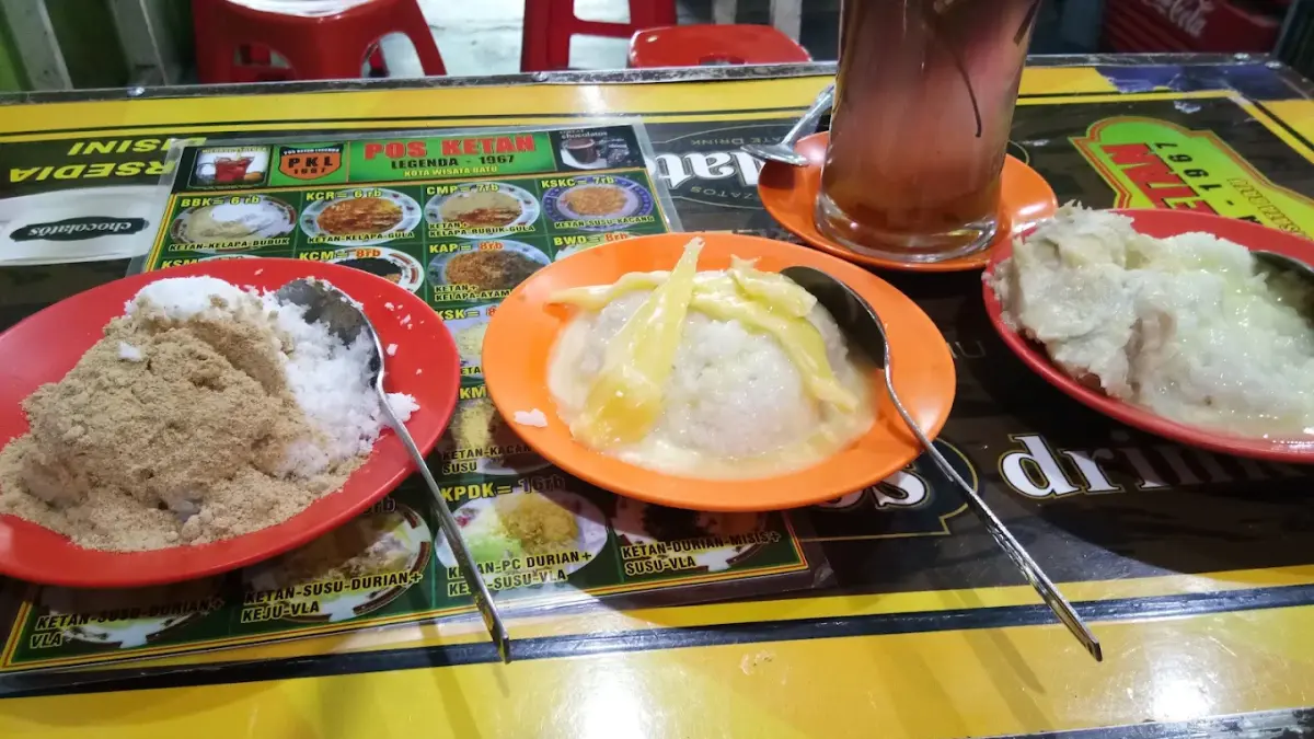 Berbagai rasa ketan di 