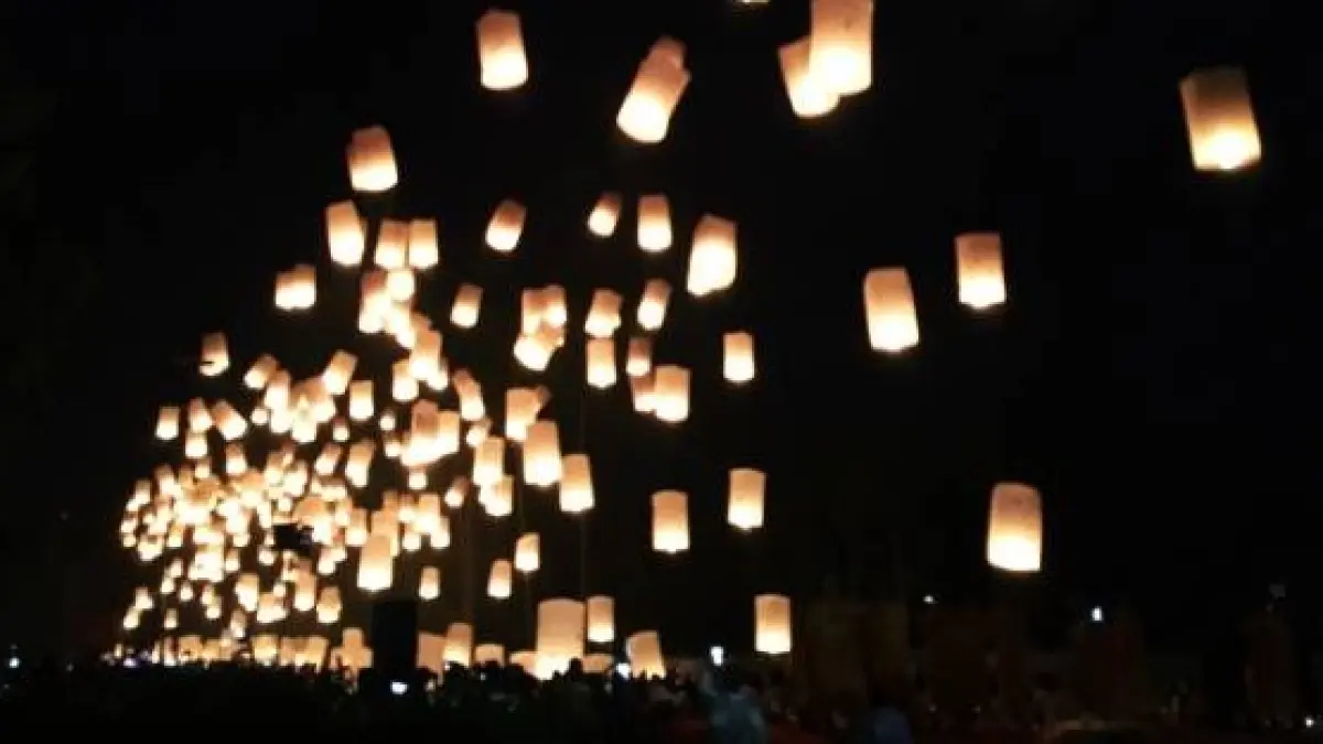 Ilustrasi Festival Lampion di Kecamatan Pujon. (Getty Images/Ada Andriyana)