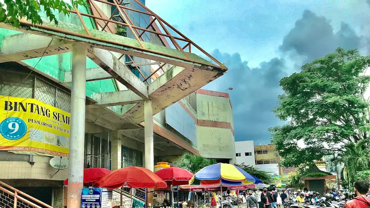 Pasar Besar Kota Malang (Google Maps/Dindin Bordir)