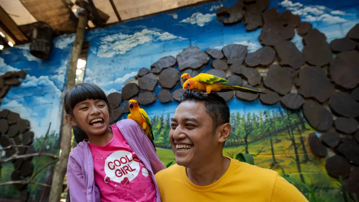 Area Burung Eco Active Park Jadi Spot Favorit Pengunjung (JATIM PARK GROUP)