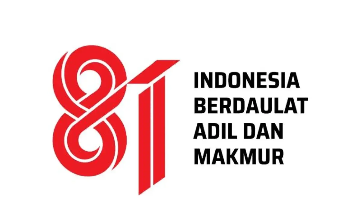 Logo resmi HUT Ke-81 Kemerdekaan RI (Istimewa/logohutri.istanapresiden.go.id)