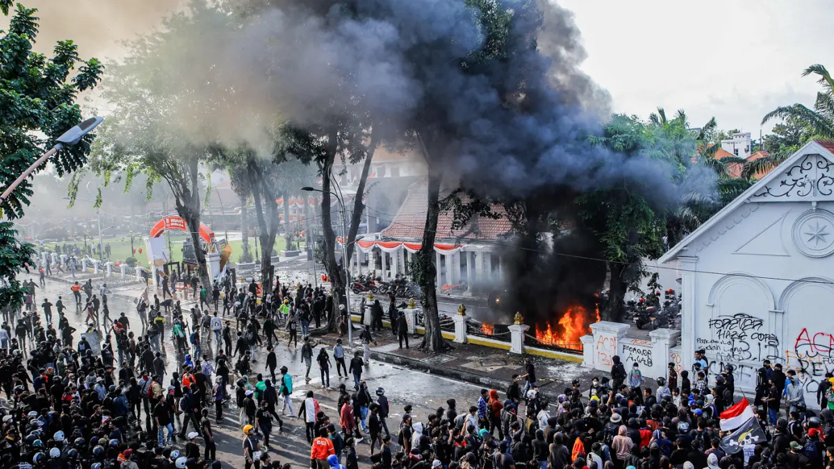 Demo besar siap kepung DPR besok/ Foto: Riana Setiawan