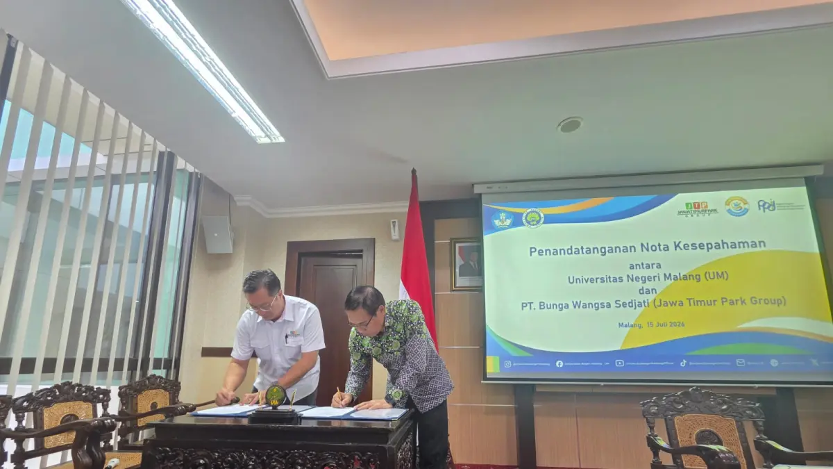 UM-Jatim Park Group Perkuat Kerja Sama Pendidikan (JATIM PARK GROUP FOR RADAR BATU)