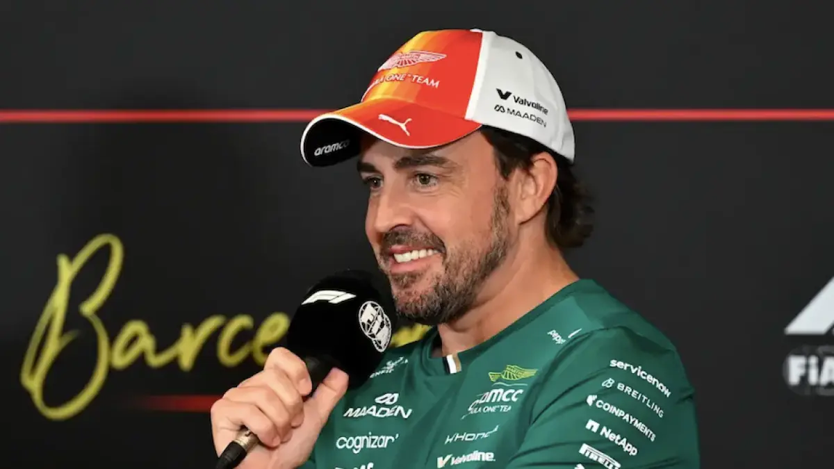 Fernando Alonso di F1 Barcelona GP 2026, interview saat media day. Sumber: https://coffeecornermotorsport.com/wp-content/uploads/2026/06/2281064844.webp




