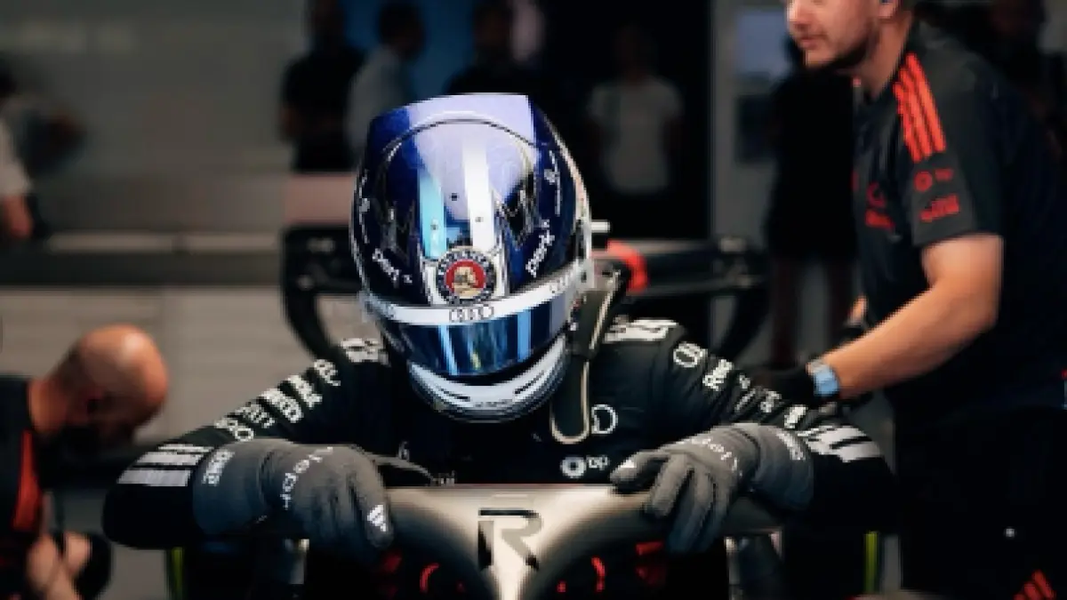 Paul Aron, reserve driver Alpine F1. Sumber: tangkapan layar (Instagram/@aronralf)