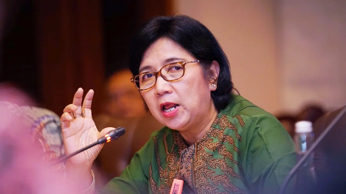 Gubernur BI Perempuan Pertama, Destry Damayanti. Foto: Tangkapan Layar Instagram/@destrydamayanti