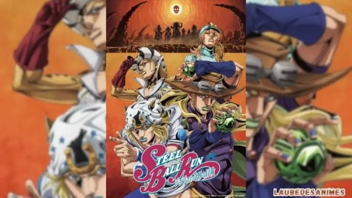 Ilustrasi konsep visual anime JoJo