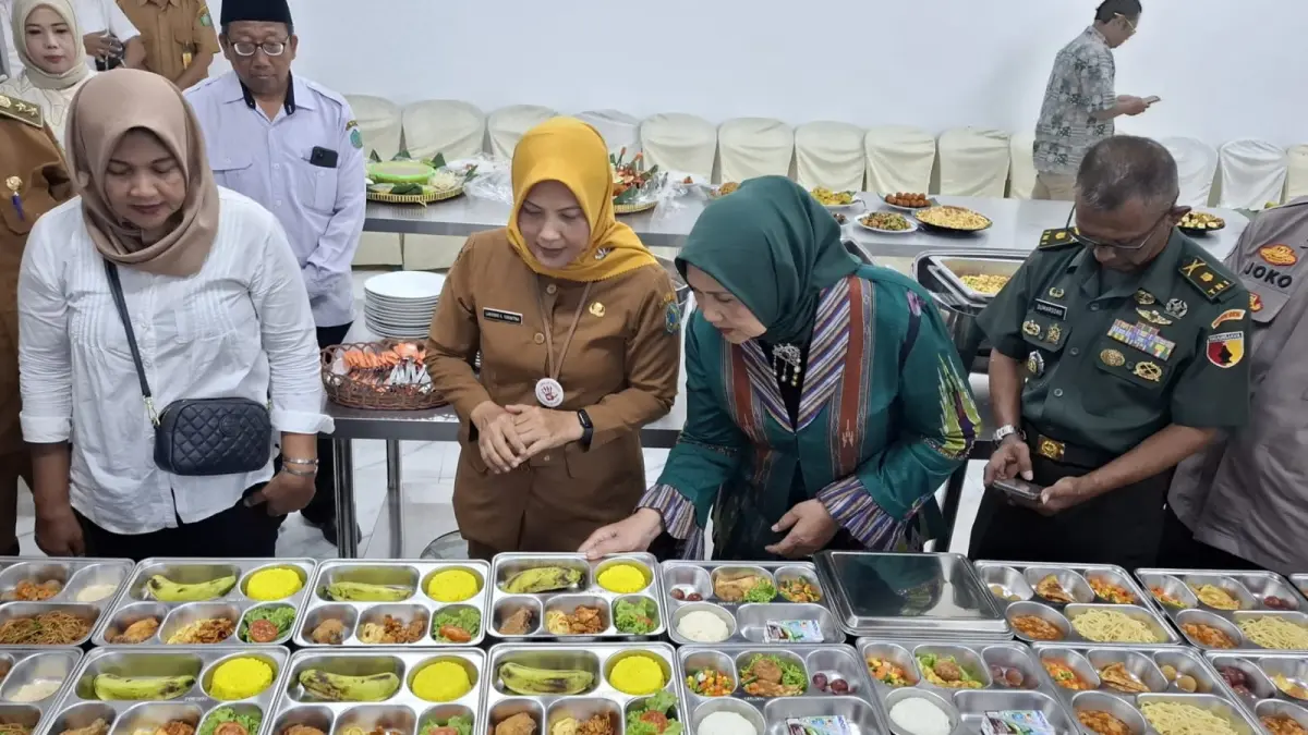 Ilustrasi proses pemeriksaan makanan program Makan Bergizi Gratis (MBG). Foto: Tri Antoro