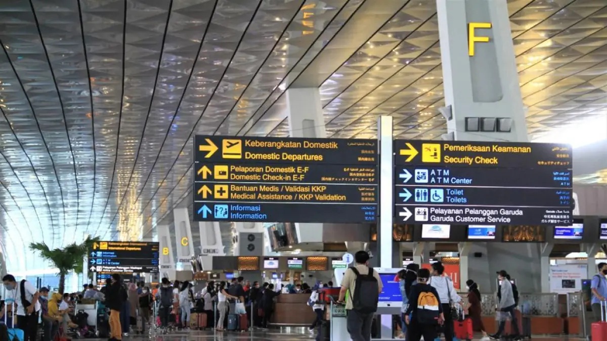 Bandara Soekarno-Hatta. Foto: AP II