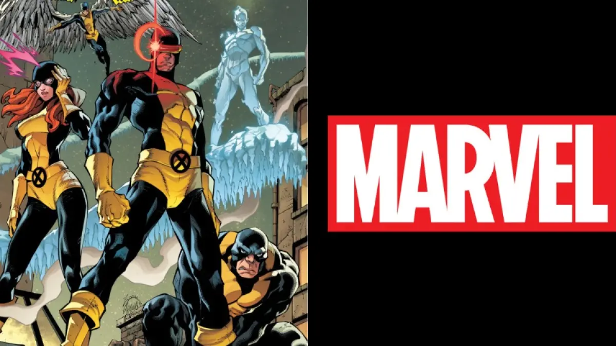 Ilustrasi karakter tim mutan komik X-Men berdampingan dengan logo resmi Marvel Studios menyusul konfirmasi sutradara Jake Schreier bahwa pengerjaan tahap awal film reboot X-Men untuk jagat Marvel Cinematic Universe (MCU) telah resmi dimulai. (Foto: Dok. Marvel Comics / Marvel Studios via Heroic Hollywood)