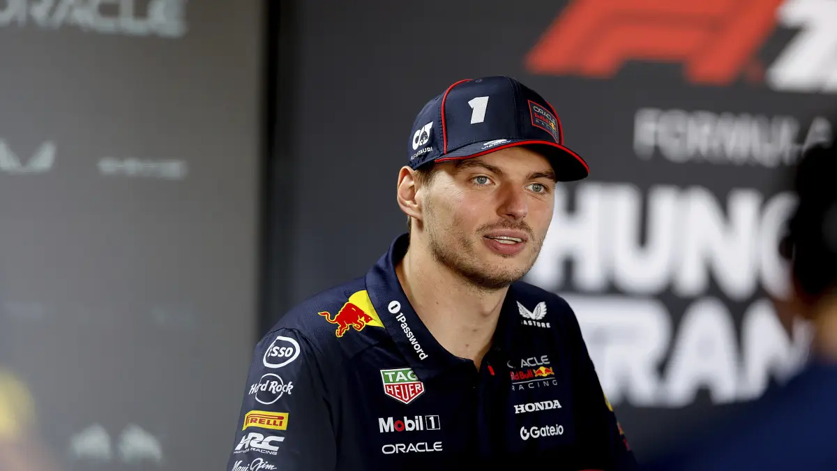 Max Verstappen pada F1 Grand Prix  Hungaria, 31 July 2025. Sumber: news.cgtn.com