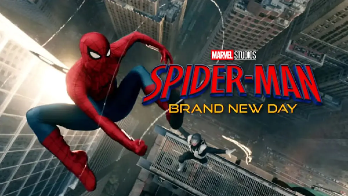 Spider-Man: Brand New Day besutan Marvel Studios dan Sony Pictures yang menampilkan aksi Spider-Man berayun di antara gedung pencakar langit, seiring kesuksesannya mempertahankan posisi puncak tangga box office. (Foto: Dok. Marvel Studios / Sony Pictures via Lentera Kepri)