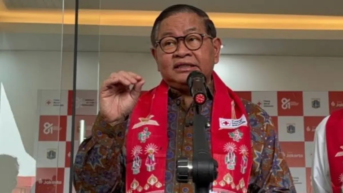 Pramono Anung dalam konferensi pers hari ini (17/9). Sumber: Antara News.