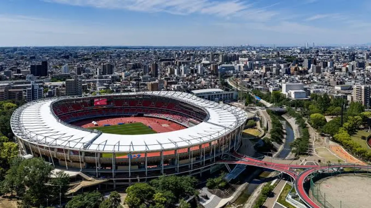 Stadion Atletik Mizuho Park, Nagoya, Prefektur Aichi, Jepang. Sumber: voguehk.com