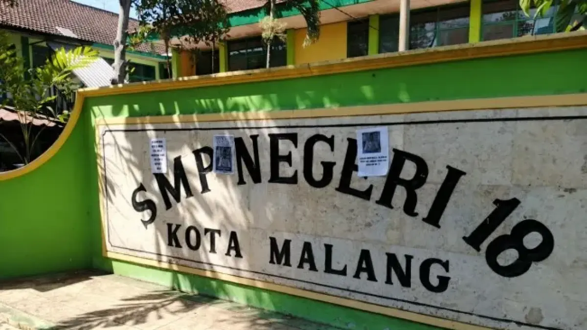 SMP Negeri 18 Kota Malang. Foto: Istimewa
