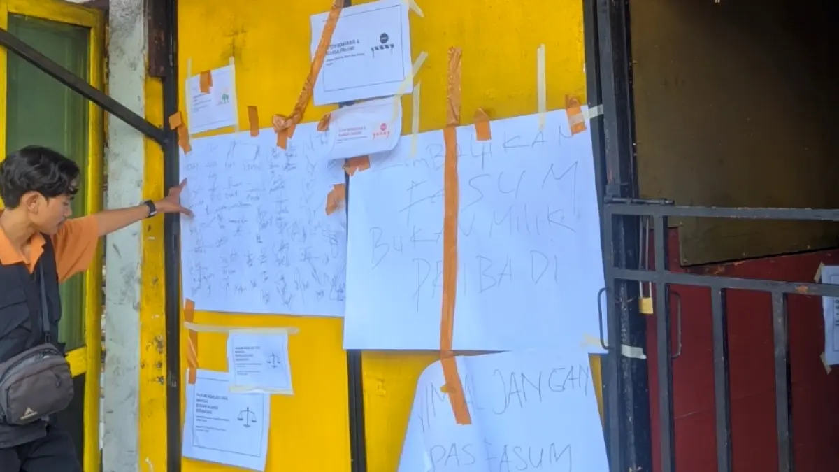 Akses Keranda Digembok, Warga Sisir Gelar Aksi Protes