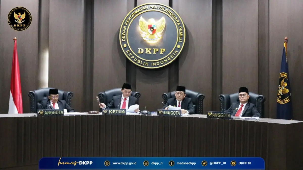 Dewan Kehormatan Penyelenggara Pemilu. Foto: DKPP RI