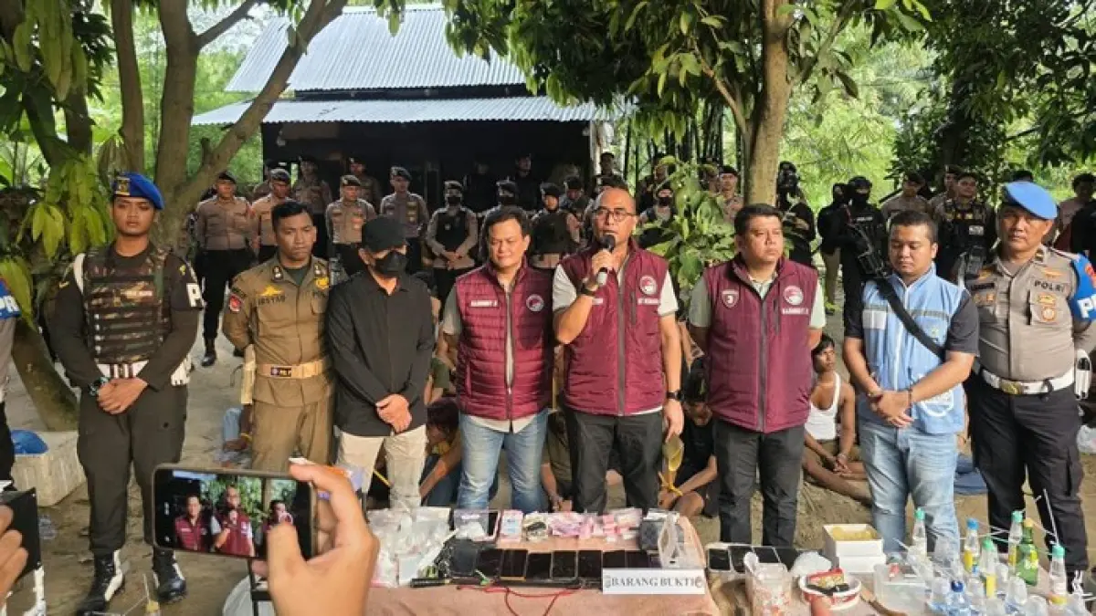 Polri Gerebek 9 Sarang Narkoba di Sumut, 36 Orang Ditangkap (dok. istimewa)