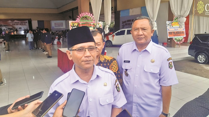 PEMAPARAN: Bupati Boyolali M. Said Hidayat mendorong jajarannya fokus entaskan kemiskinan.