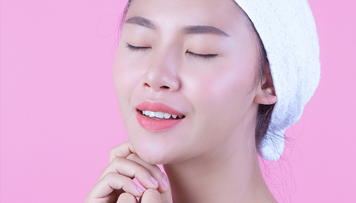 Ilustrasi Bibis Sehat Pink Alami