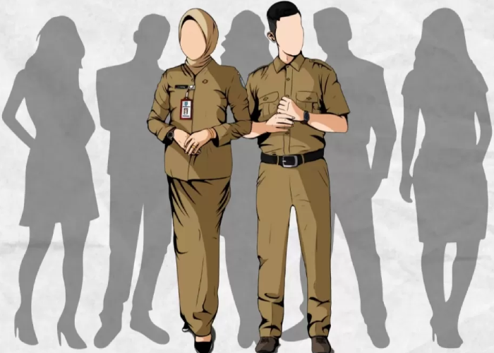 Ilustrasi ASN PPPK.