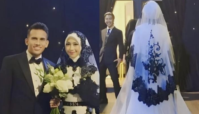Gaun Pernikahan Adiba dan Egy Yang Dibuat Oleh Ivan Gunawan