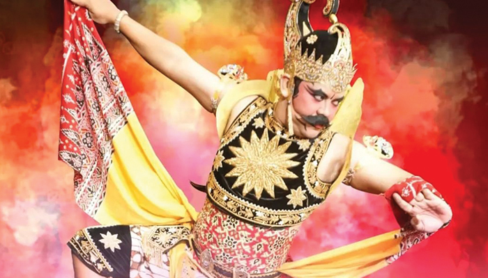 Salah Satu Pertunjukan Wayang Wong Gathutkaca di Sriwedari Surakarta