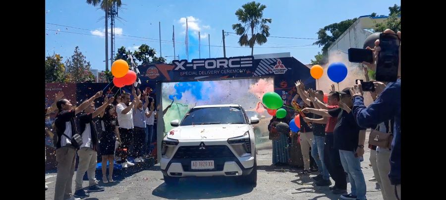Unit Mitsubishi XForce sudah diburu banyak konsumen di Solo Raya.