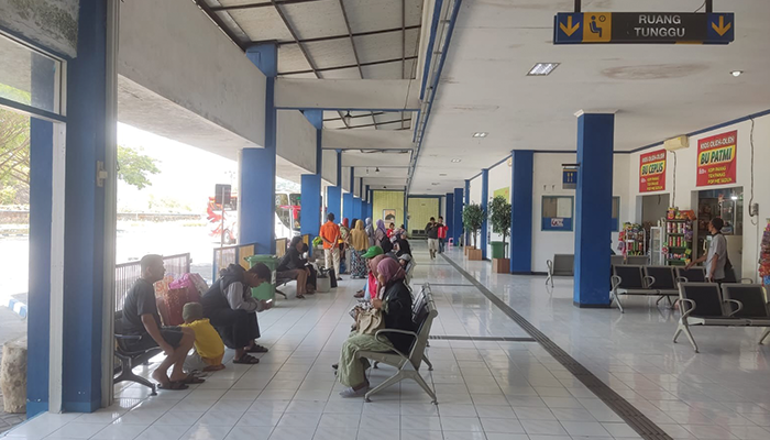 Foto: Situasi di Terminal Tipe A Giri Adipura Wonogiri baru-baru ini.