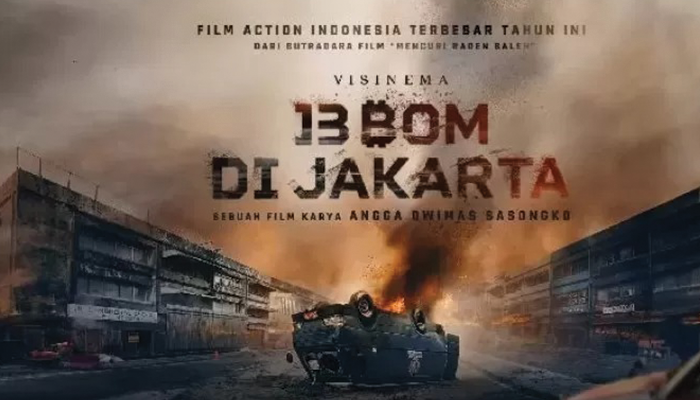 Poster Film 13 Bom di Jakarta
