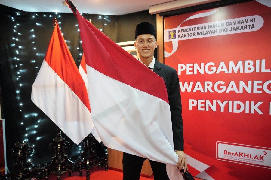 Pemain Serie B Italia yang resmi jadi warga negara Indonesia, Jay Idzes